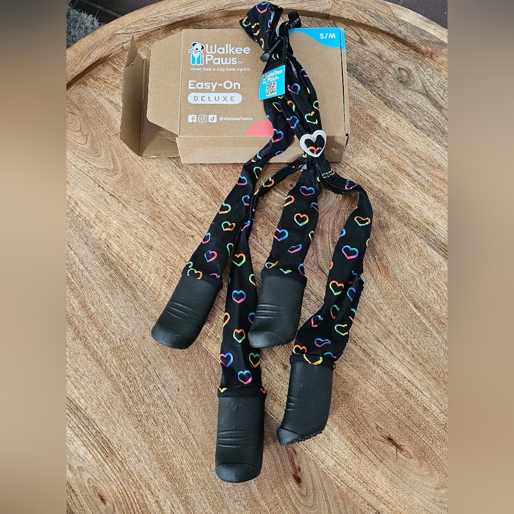 Walkee Paws Dog Boot Suspenders Size S/M